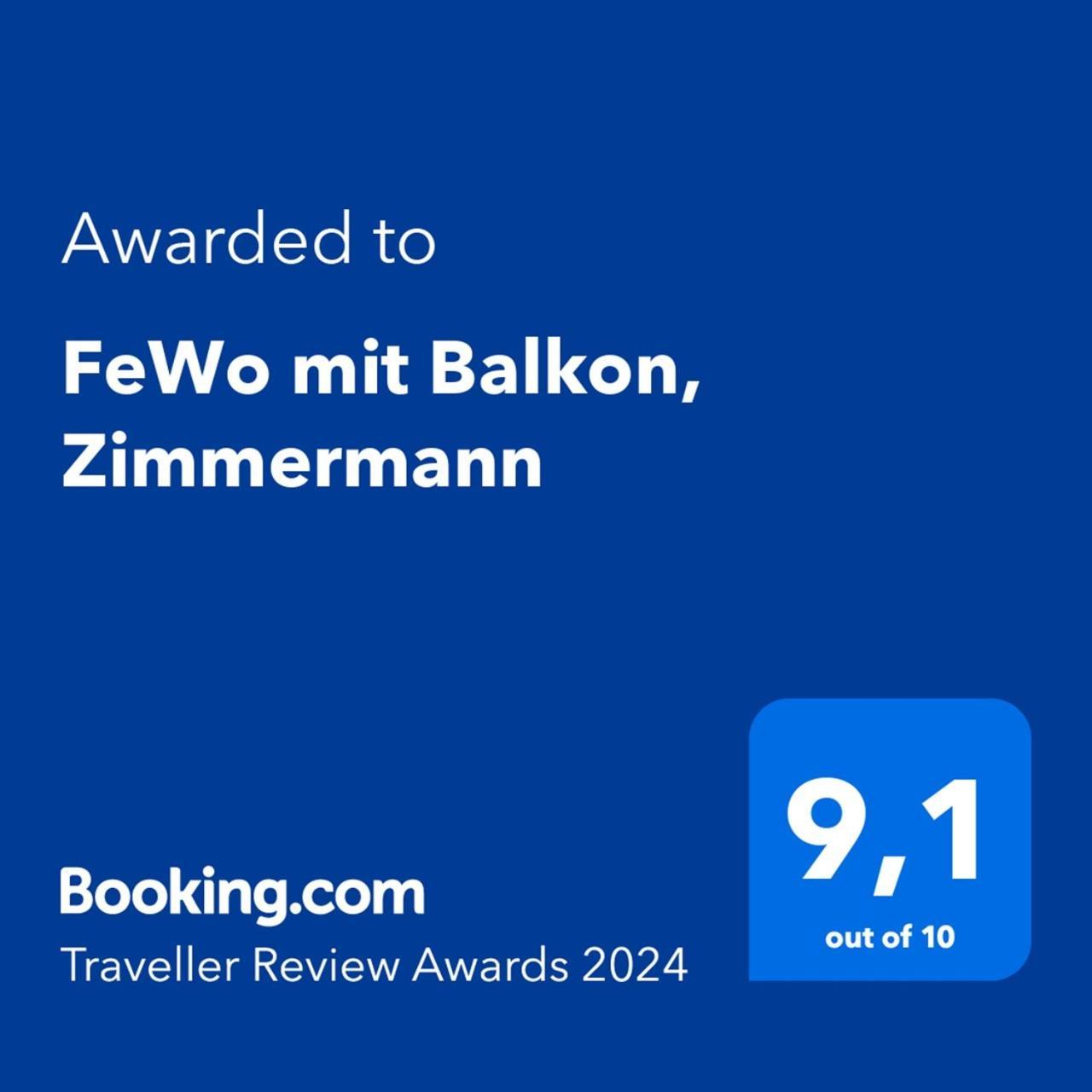 Fewo Mit Balkon, Zimmermann Apartment Strasen Luaran gambar